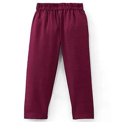 Babyhug 100% Cotton Full Sleeves Kurta Payjama Set With Waistcoat Kite Print - Purple & Blue - Image 57