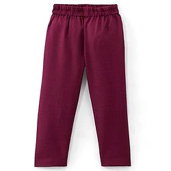 Babyhug 100% Cotton Full Sleeves Kurta Payjama Set With Waistcoat Kite Print - Purple & Blue - Image 68