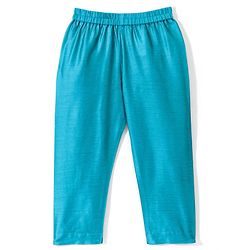 Babyhug 100% Cotton Full Sleeves Kurta & Pyjama Set With Jacket Pyramid Print - Blue - Image 8