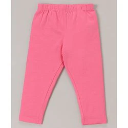 Babyhug 100% Cotton Knit Full Sleeves Top & Legging Set Floral Print - White & Pink - Image 10