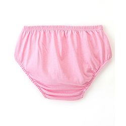 Babyhug 100% Cotton Single Jersey Knit Half Sleeves Frock With Bloomer Heart Print - Multiprint - Image 5