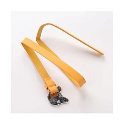 Babyhug Belt With Buckle Closure Dog Shaped Free Size - Yellow - Image 5