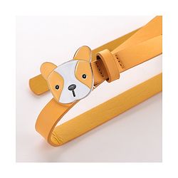 Babyhug Belt With Buckle Closure Dog Shaped Free Size - Yellow - Image 6