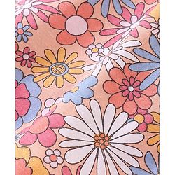 Babyhug Cotton Knit Full Sleeves Frock with Bloomer Floral Printed - Pink - Image 6