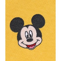 Babyhug Cotton Knit Full Sleeves Sweatshirt With Mickey Mouse Graphics - Yellow & Blue - Image 7