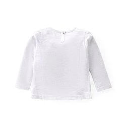 Babyhug Cotton Knit Full Sleeves Tops With Floral & Polka Dot Print Pack of 3 - Multicolor - Image 7