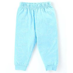 Babyhug Cotton Knit Single Jersey Full Sleeves Night Suit With Dino Print - Blue - Image 4