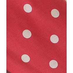 Babyhug Cotton Looper Full Length Lounge Pant Polka Dots - Red - Image 3