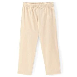 Babyhug Cotton Woven Full Sleeves Kurta & Pajama Set with Coat Chevron Print - Cream - Image 6