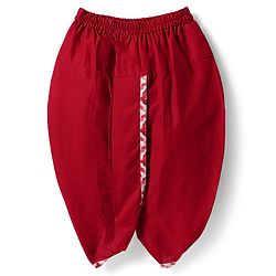 Babyhug Cotton Woven Mandarin Collar Full Sleeves Kurta Dhoti Set With Textured Print Jacket - Red - Image 6