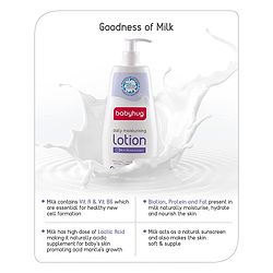 Babyhug Daily Head To Toe Milky Wash & Daily Moisturizing Lotion - 400 ml Each - Image 11