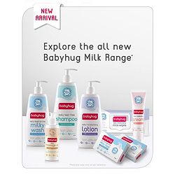 Babyhug Daily Head To Toe Milky Wash & Daily Moisturizing Lotion - 400 ml Each - Image 17