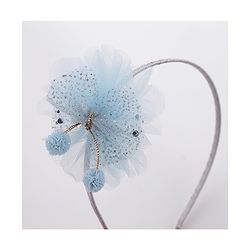 Babyhug Hair Accessories Combo Pack of 5 - Blue - Image 7