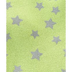 Babyhug Knit Full Sleeves Sweater With Star Print - Green - Image 3