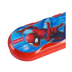 Babyhug Marvel Spiderman 3D Pencil Box|School Supplies Stationery Organiser|Birthday Return Gift for Kids- Red - Image 11
