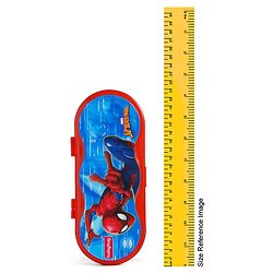 Babyhug Marvel Spiderman 3D Pencil Box|School Supplies Stationery Organiser|Birthday Return Gift for Kids- Red - Image 13