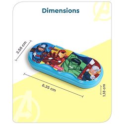 Babyhug Marvel Spiderman 3D Pencil Box|School Supplies Stationery Organiser|Birthday Return Gift for Kids- Red - Image 18