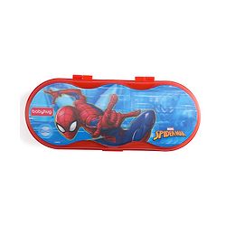 Babyhug Marvel Spiderman 3D Pencil Box|School Supplies Stationery Organiser|Birthday Return Gift for Kids- Red - Image 6