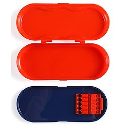 Babyhug Marvel Spiderman 3D Pencil Box|School Supplies Stationery Organiser|Birthday Return Gift for Kids- Red - Image 8