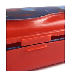 Babyhug Marvel Spiderman 3D Pencil Box|School Supplies Stationery Organiser|Birthday Return Gift for Kids- Red - Image 9