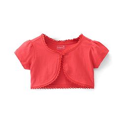 Babyhug Poplin Half Sleeves Shrug with Frock - White & Pink - Image 10