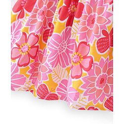 Babyhug Poplin Half Sleeves Shrug with Frock - White & Pink - Image 12