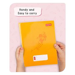 Babyhug Premium Brown Cover Four Lines Exercise Book Set Pack of 4 - 172 Pages Each - Image 4