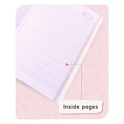 Babyhug Premium Brown Cover Four Lines Exercise Book Set Pack of 4 - 172 Pages Each - Image 6