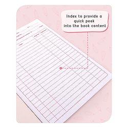 Babyhug Premium Brown Cover Square Lines Exercise Book Set Pack of 4 - 172 Pages Each - Image 5