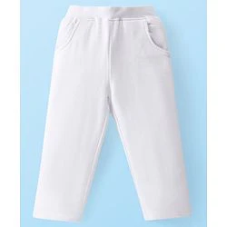 Babyhug Single Jersey Knit Full Sleeves Floral Printed Top & Leggings Set - Red & White - Image 4