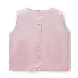 Babyhug Woven Sleeveless Mesh Top & Skirt Set With Sequin Detailing - Multicolour - Image 17