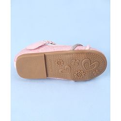 Cute Walk by Babyhug Bellies with Velcro Closure and Applique - Pink - Image 5