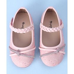 Cute Walk by Babyhug Bellies with Velcro Closure and Applique - Pink - Image 7