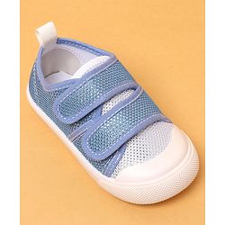 Cute Walk by Babyhug Casual Shoes with Velcro Closure - Blue - Image 3