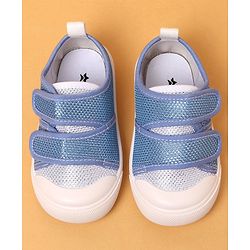 Cute Walk by Babyhug Casual Shoes with Velcro Closure - Blue - Image 7