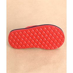 Cute Walk by Babyhug Flip Flops with Back Strap Vehicle Print - Blue - Image 5